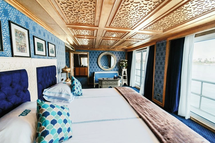 Cabin aboard the S.S. Sphinx Nile Cruise Nile cruise